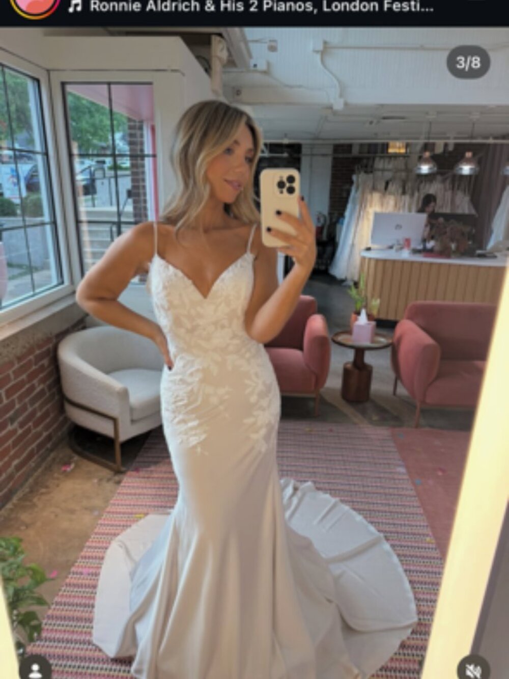 Vow'd Champagne Kiss/Ivory Wedding Gown